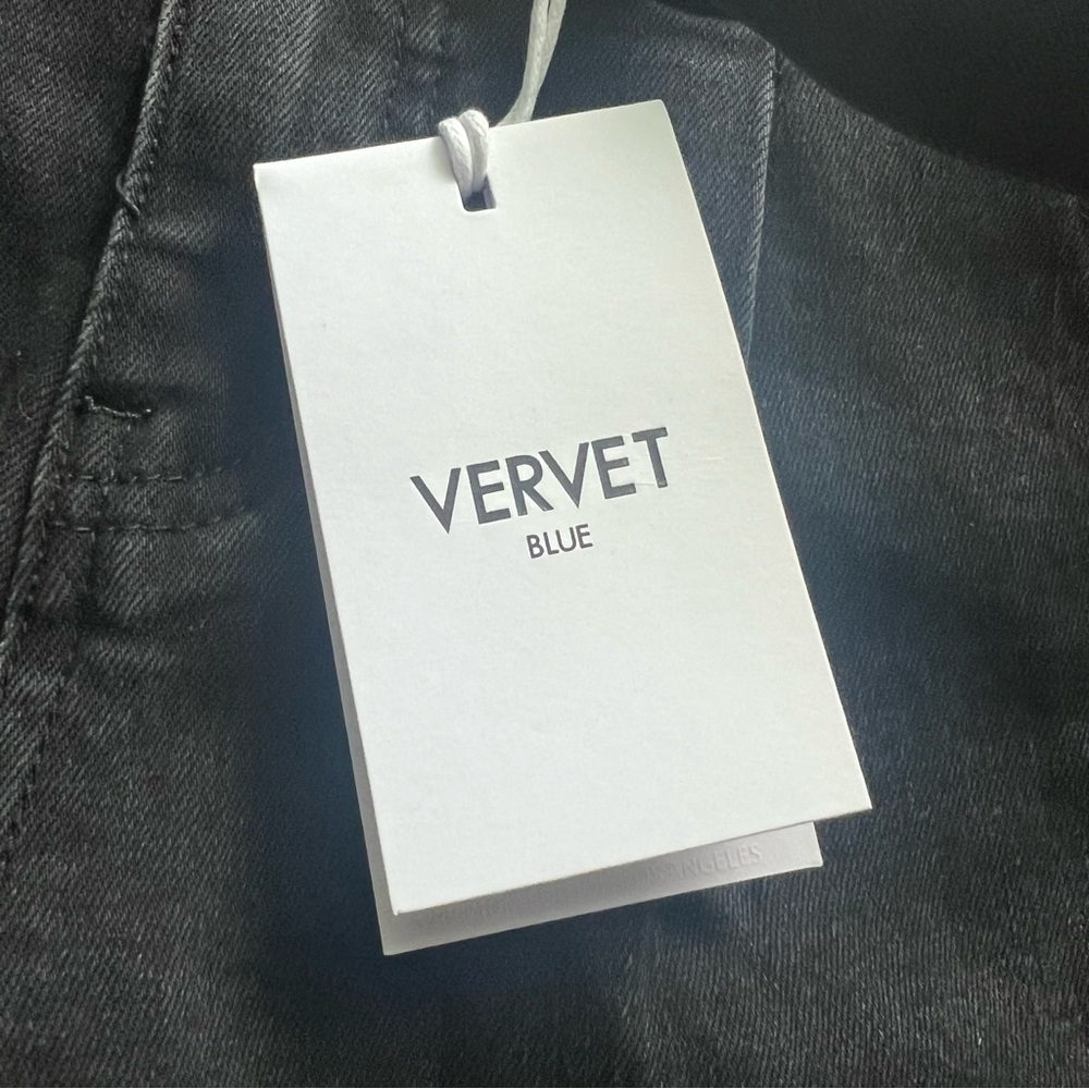 Vervet by Flying Monkey Erika Stretch Mom Jeans Black Size 25 NEW! - Picture 8 of 15